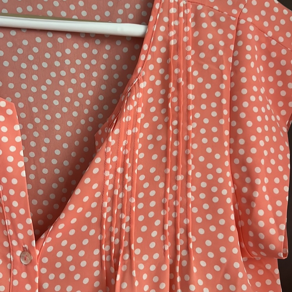Alice Blue Majorca Button Down Blouse - Picture 5 of 12